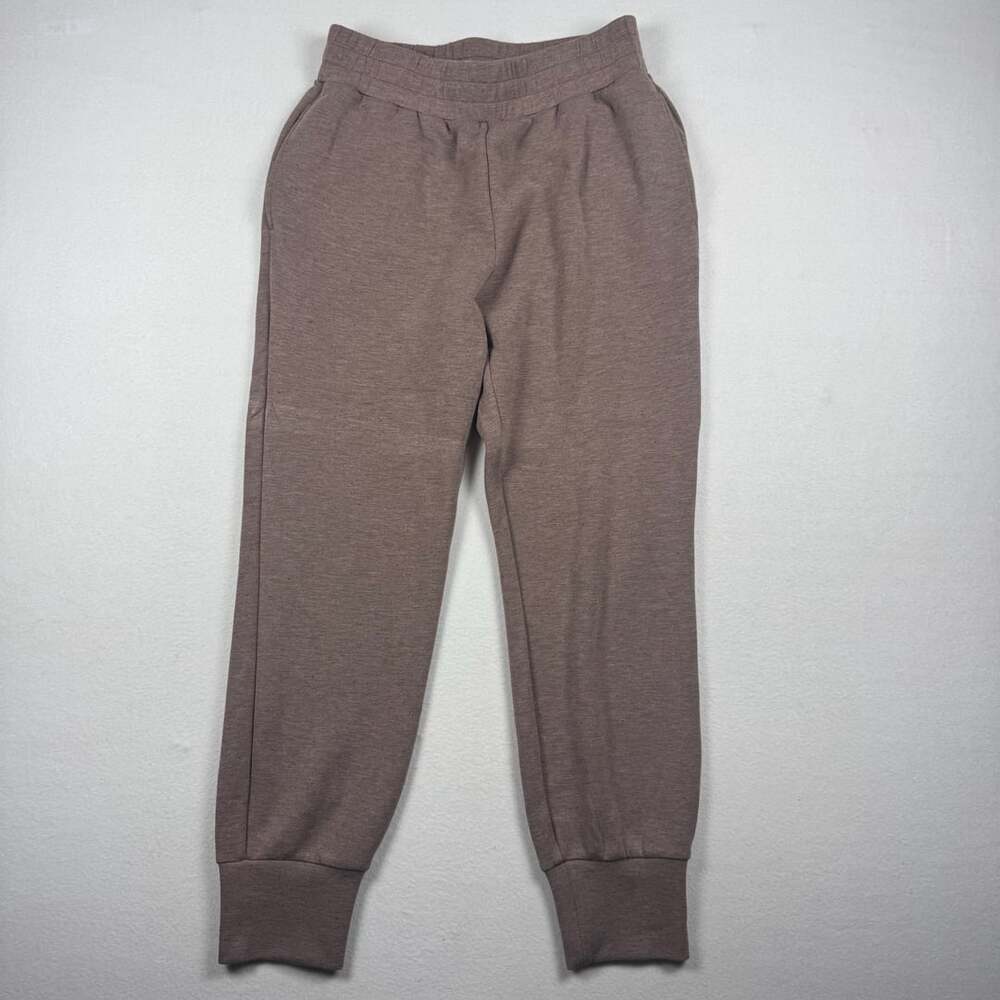 Varley DoubleSoft Joggers Size M Taupe Marl Sweatpants Joggers